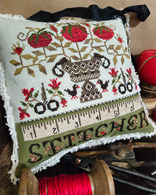 Stitcher Urn-Quaint Rose Needle Arts-