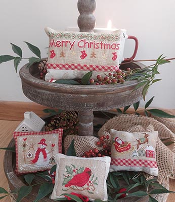 Merry Christmas Set Cuscinetti-Serenita Di Campagna-