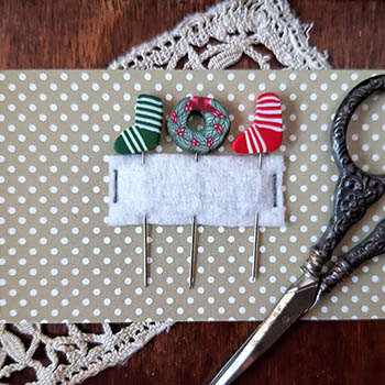 Christmas Stockings Pins-Puntini Puntini-