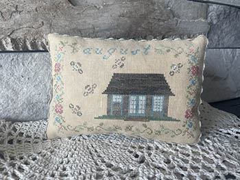 August Cottage-From The Heart Needleart-