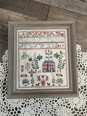 M P Motif Sampler-From The Heart Needleart-