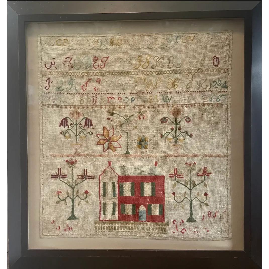 1857 Quilt Block Sampler-From The Heart Needleart-