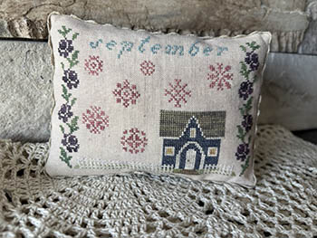 September Cottage-From The Heart Needleart-