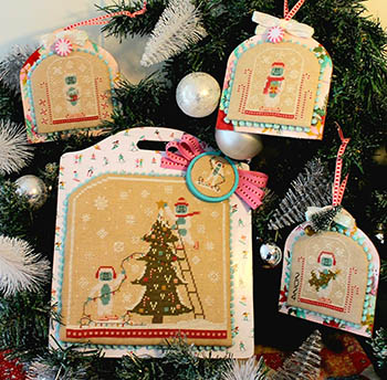 Mr Velleti Gets Ready For Christmas-Cosford Rise Stitchery-