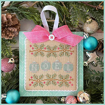 Pastel Collection #12-Noel Ornaments-Country Cottage Needleworks-