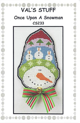 Once Upon A Snowman Ornament Kit-Val's Stuff-