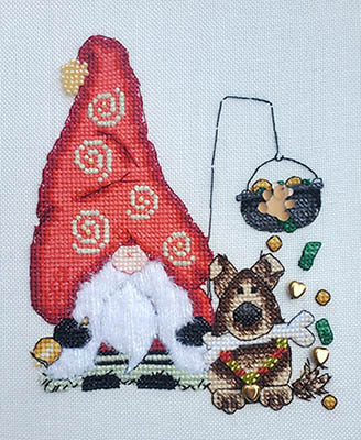 Christmas-A Time Of Giving Gnome-MarNic Designs-