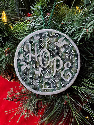 Hope Bauble-Wildflower Stitching LLC-