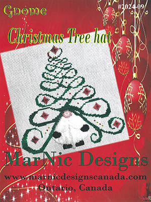 Christmas Tree Hat Gnome-MarNic Designs-