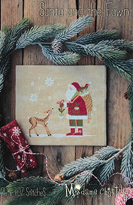 Santa And The Fawn-Madame Chantilly-