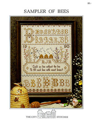 Sampler Of Bees-City Stitcher-