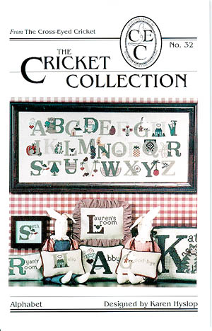 Alphabet #32-Cross Eyed Cricket-