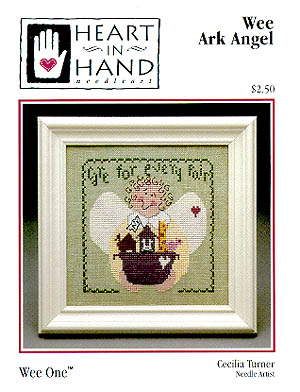 Wee Ark Angel-Heart In Hand Needleart-