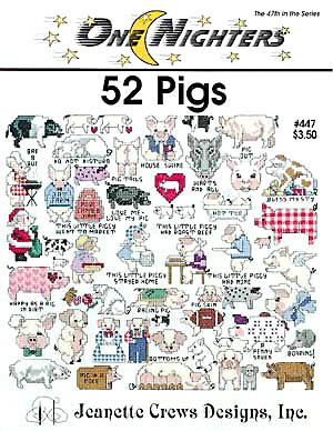 52 Pigs-Jeanette Crews Designs-