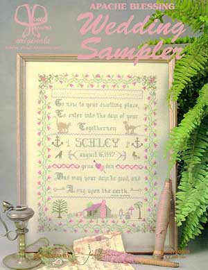 Wedding Sampler (Apache Blessing)-Janet Powers Originals-