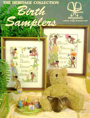 Birth Samplers (Heritage Collection)-Janet Powers Originals-