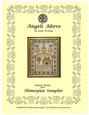 Angels Above-Homespun Samplar-