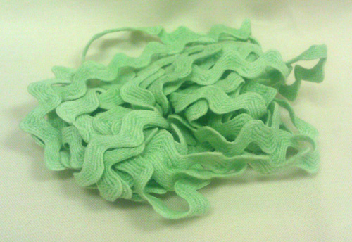 Spring Green Rick Rack 1/2" (3 yards)-Dames Of The Needle-