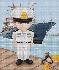 Navy Kit-PINN Stitch Art & Technology-