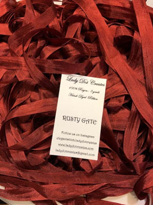 Rusty Gate Ribbon-Lady Dot Creates-