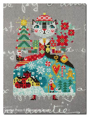 Christmas Cat-Barbara Ana Designs-