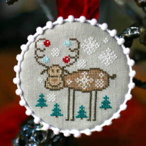 Christmas Moose-Bendy Stitchy Designs-