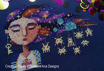 Cosmic Dreams II (Big Sister)-Barbara Ana Designs-