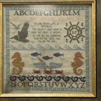 Currents And Tides-Barefoot Needleart-