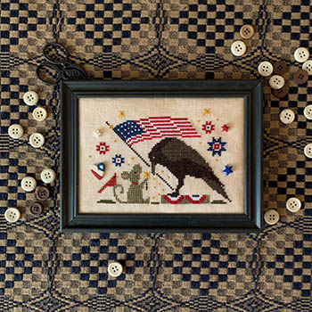 Day For Freedom-Stitches By Ethel-