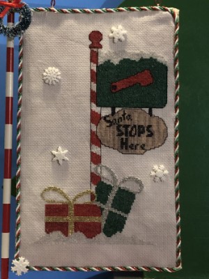 Delivering Christmas-Barefoot Needleart-