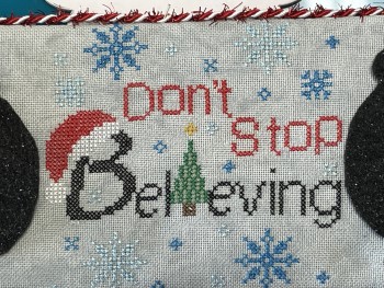 Don't Stop Believing-Barefoot Needleart-