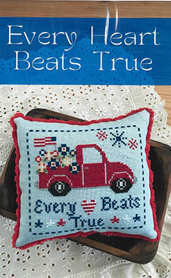 Every Heart Beats True-Annie Beez Folk Art-