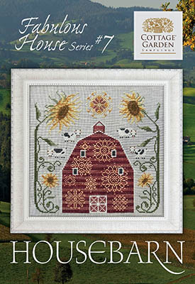 Fabulous House Series #7-Housebarn-Cottage Garden Samplings-