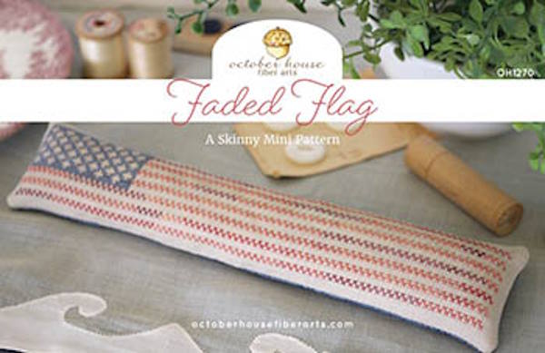 Faded Flag-October House Fiber Arts-