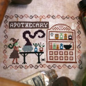 Hilde At The Apothecary-Bendy Stitchy Designs-