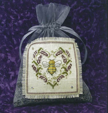 Lavender Bee Sachet-Bee Cottage-