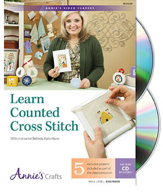 Learn Counted Cross Stitch DVD-