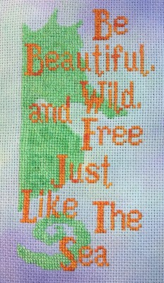 Like The Sea-Barefoot Needleart-