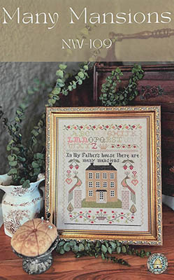 Many Mansions-Annie Beez Folk Art-