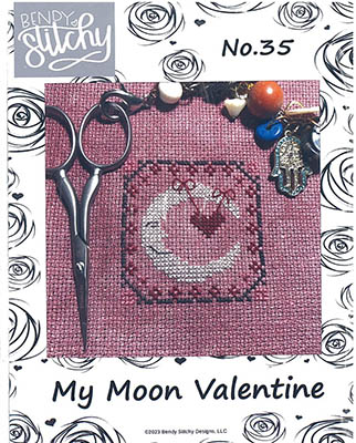 My Moon Valentine-Bendy Stitchy Designs-