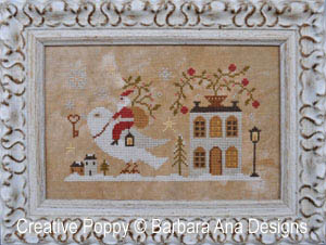 Santa The Dove And The Key-Barbara Ana Designs-