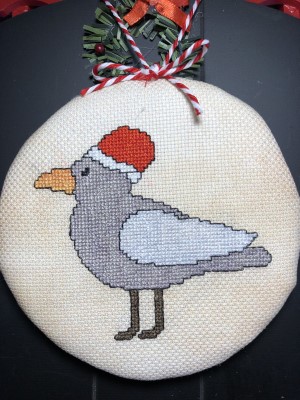 Seagull Santa-Barefoot Needleart-