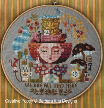 She Mad Hatter Dreams-Barbara Ana Designs-
