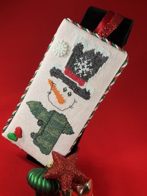 Snowman Winter-Barefoot Needleart-