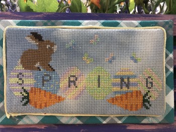 Spring Bunny-Barefoot Needleart-