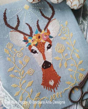 Spring Deer-Barbara Ana Designs-