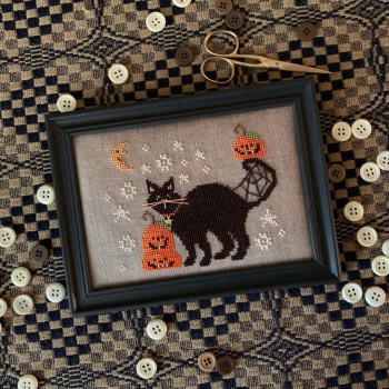 Three Jacks And A Cat-Stitches By Ethel-