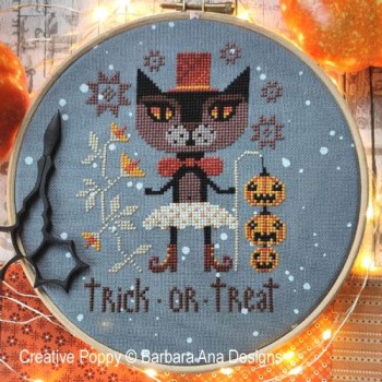 Trick Or Treat (Halloween Night)-Barbara Ana Designs-