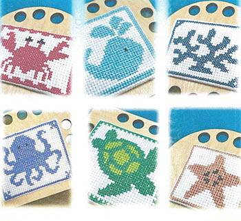 Under The Sea Thread Keep-Barefoot Needleart-